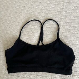 Fabletics Sports Bra Reversible Black Purple sz S